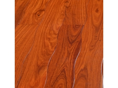 Curved Wood Flooring - Engineered Mahogany Curved Wood Flooring